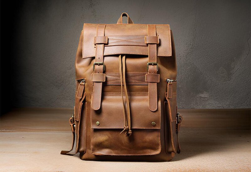 Leather Backpack Banner 01