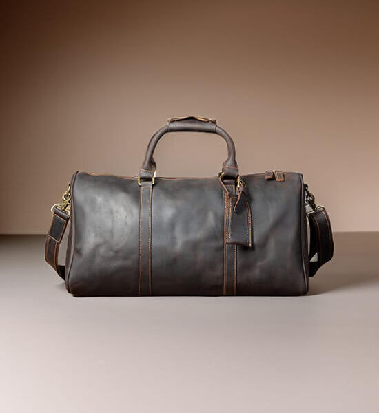 Leather Travel Bag Banner 01