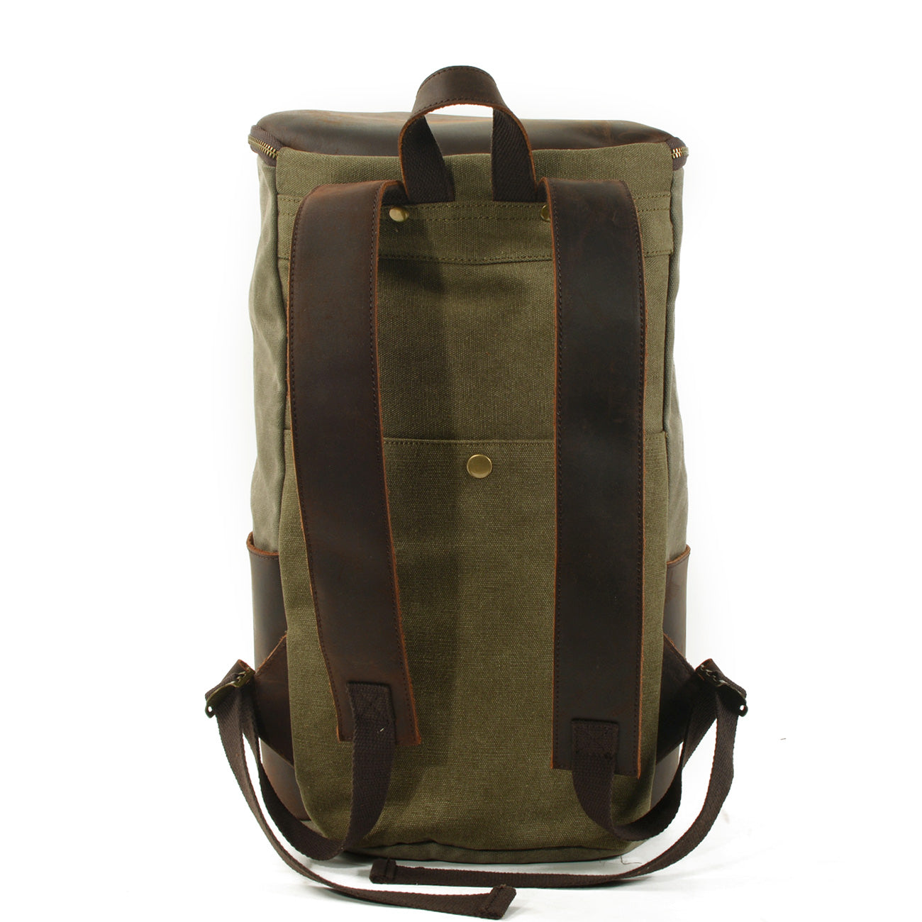 Canvas Leather Rucksack 1