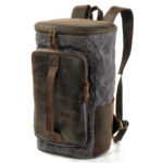 Canvas Leather Rucksack