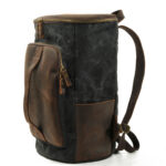 Canvas Leather Rucksack