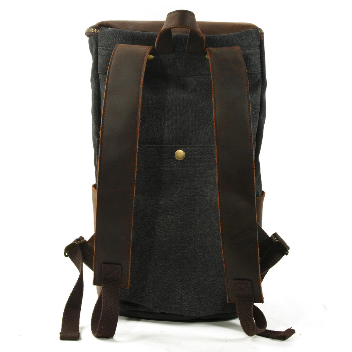 Canvas Leather Rucksack