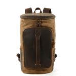 Canvas Leather Rucksack