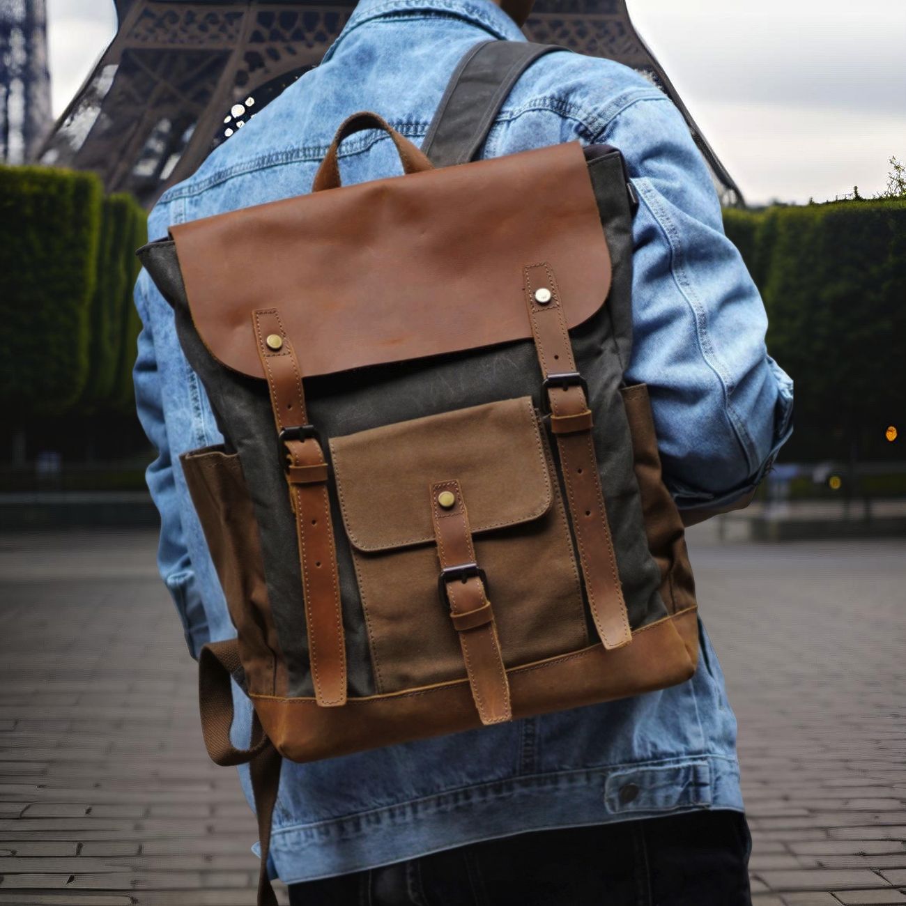 Canvas Rucksack 11
