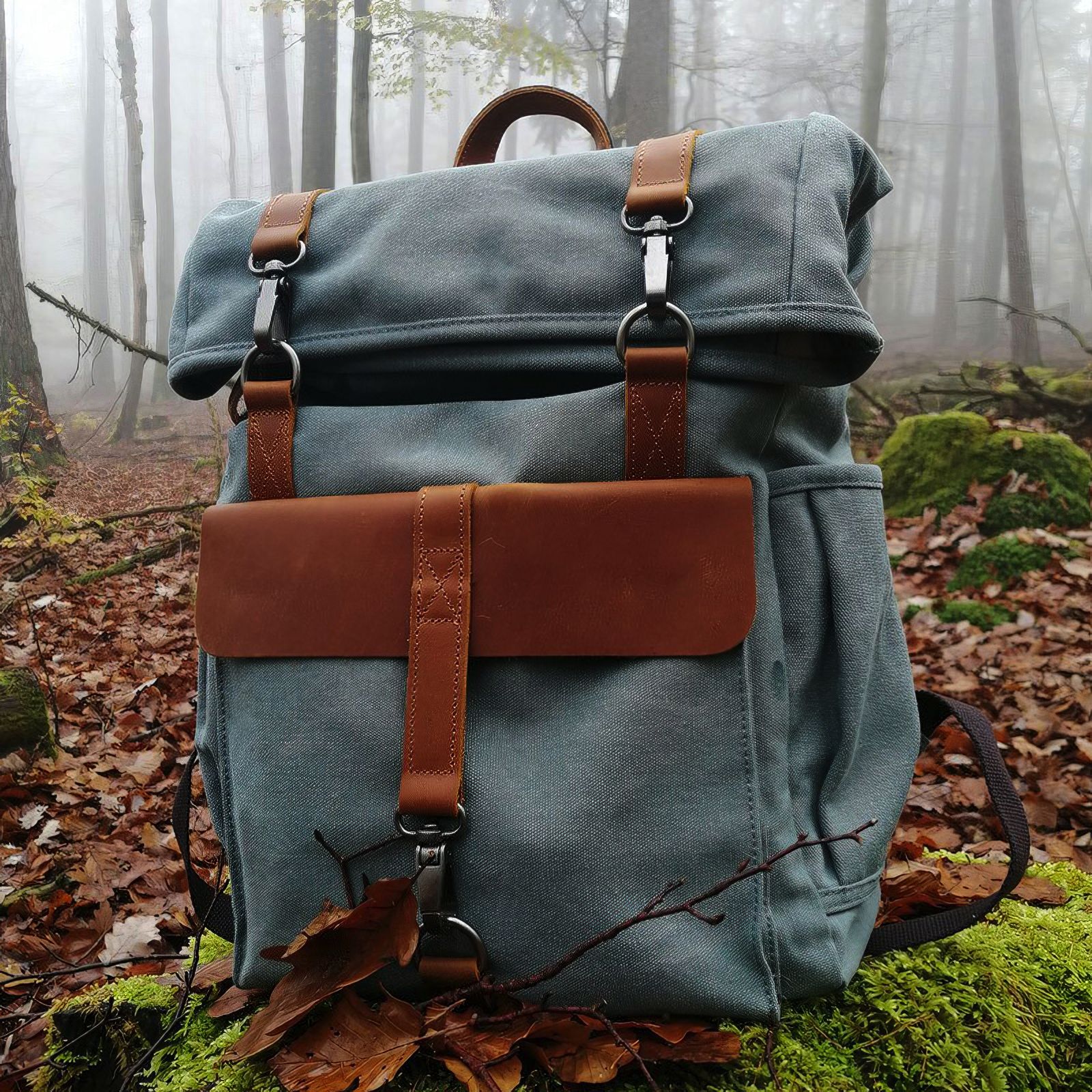 Cotton Canvas Backpack 12