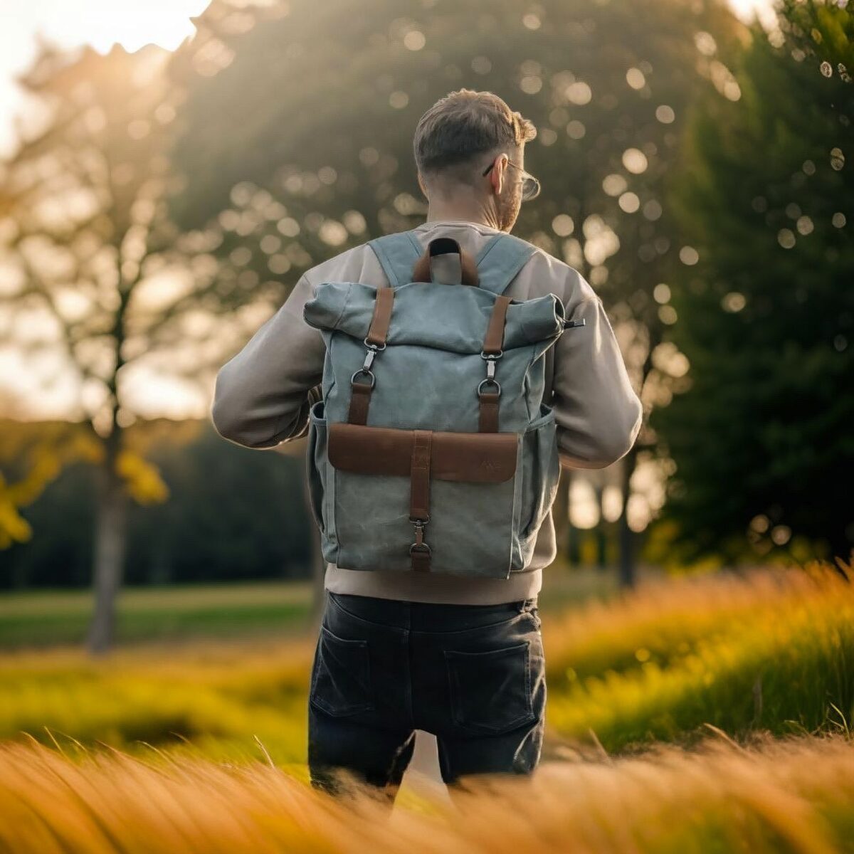 Cotton Canvas Backpack