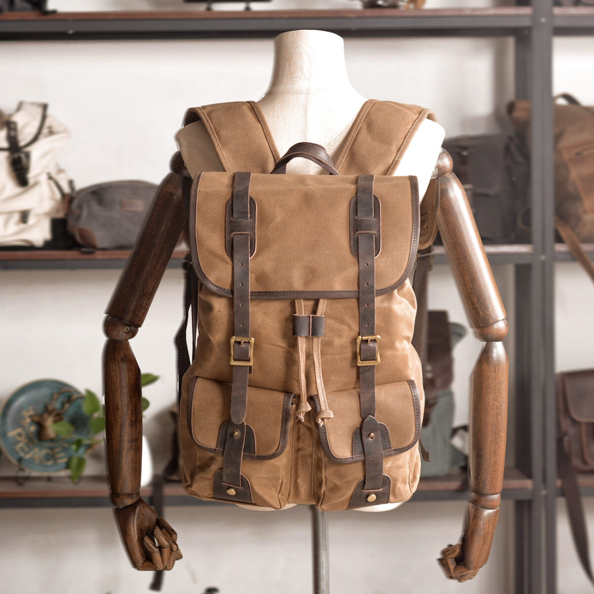 Hiking Canvas Backpack