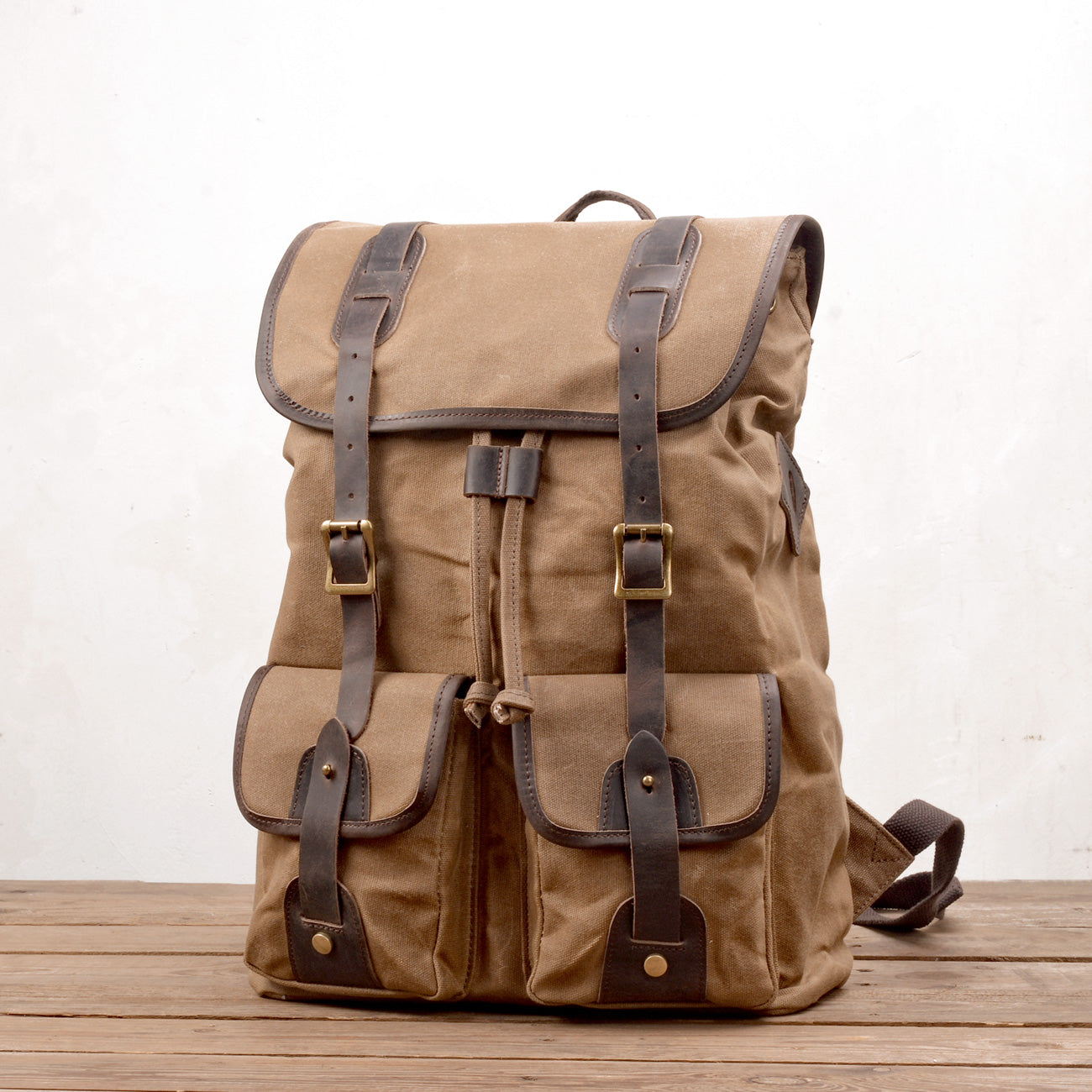 Hiking Canvas Backpack 6