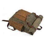 Roll Top Canvas Backpack
