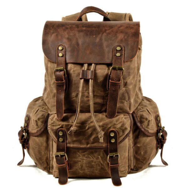 Waxed Vintage Backpack