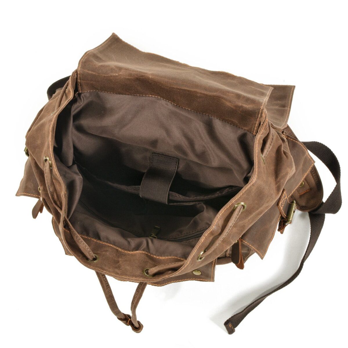 Waxed Vintage Canvas Backpack