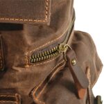 Waxed Vintage Canvas Backpack