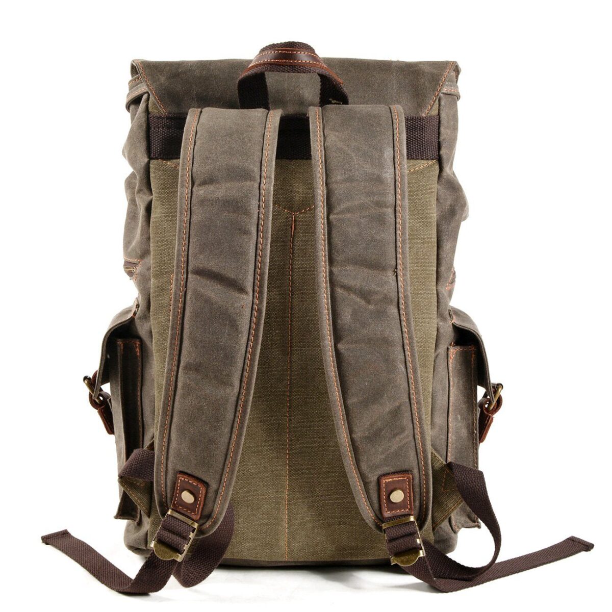 Waxed Vintage Canvas Backpack