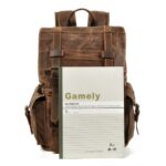 Waxed Vintage Canvas Backpack