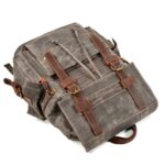 Waxed Vintage Canvas Backpack
