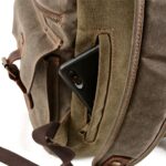 Waxed Vintage Canvas Backpack