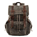 Waxed Vintage Canvas Backpack