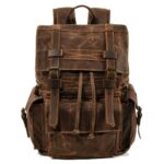 Waxed Vintage Canvas Backpack