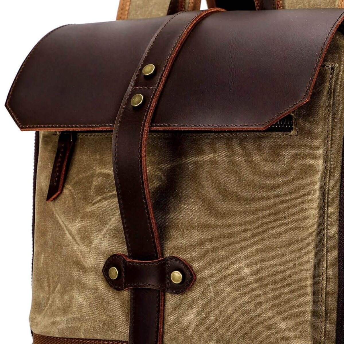 Canvas Backpack for School