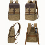 Canvas Backpack for School