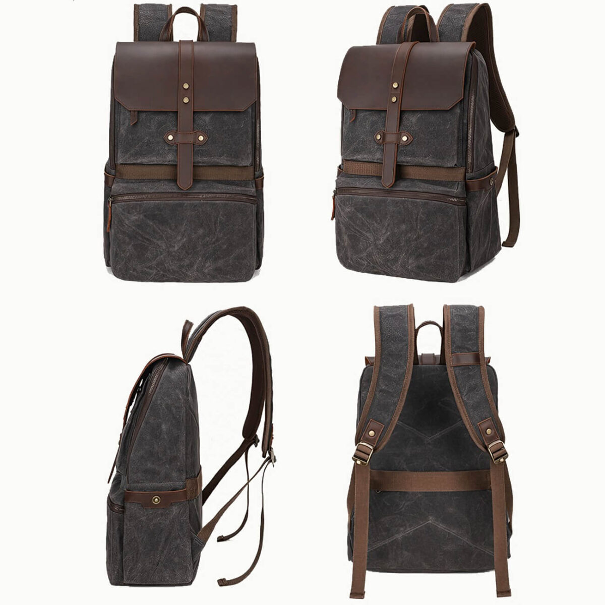 Canvas Backpack for School