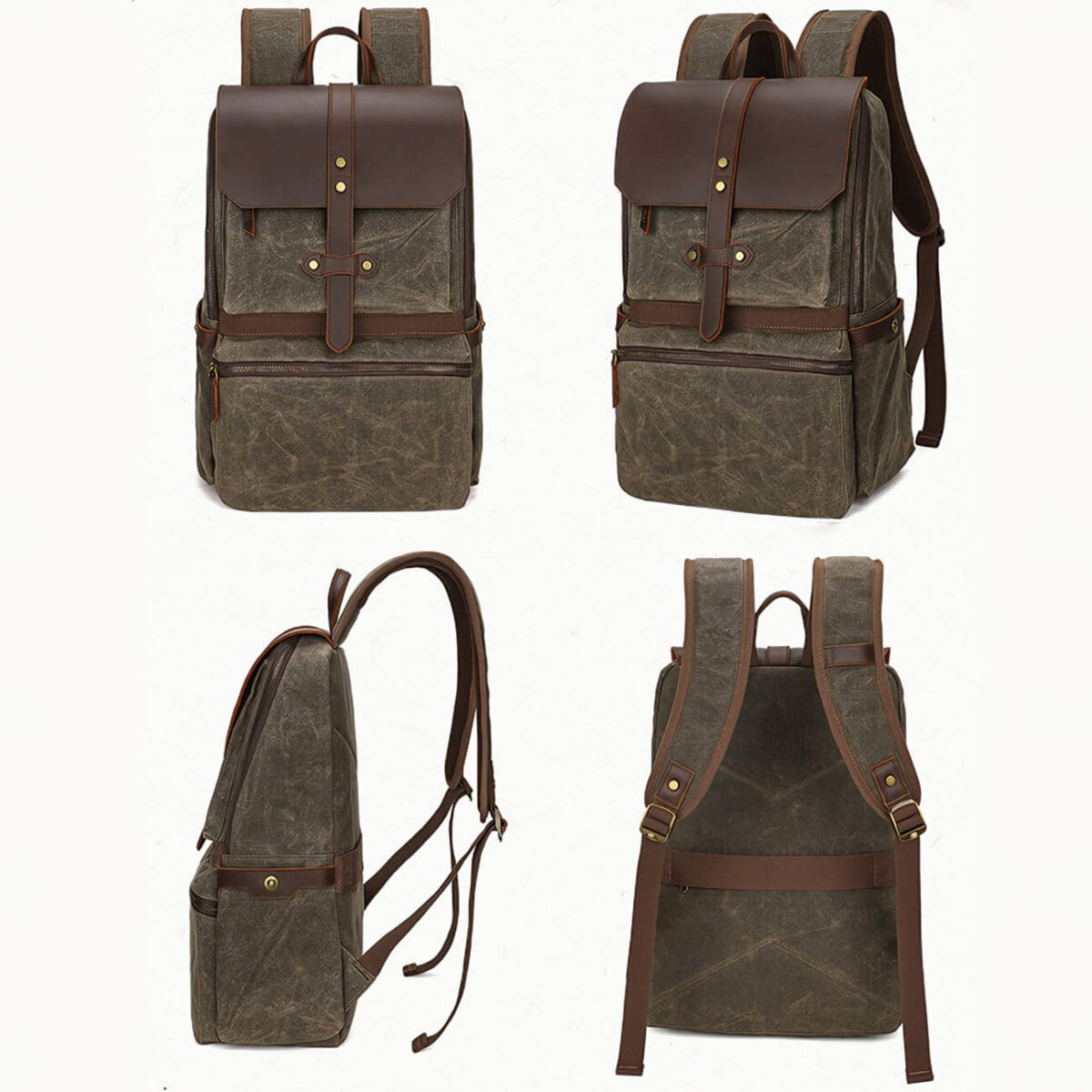 Canvas Backpack for School