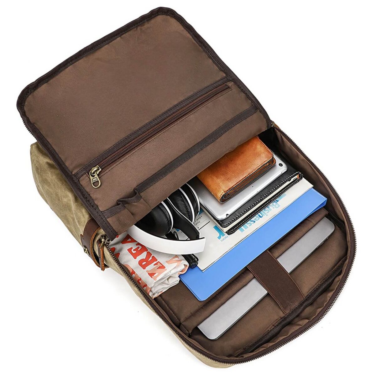 Canvas Backpack for School