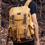 Canvas Drawstring Backpack