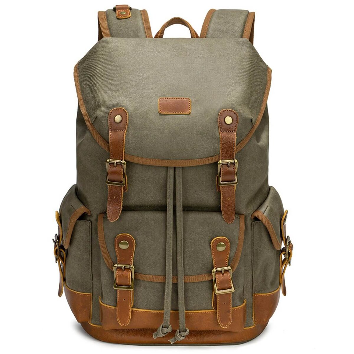 Canvas Drawstring Backpack