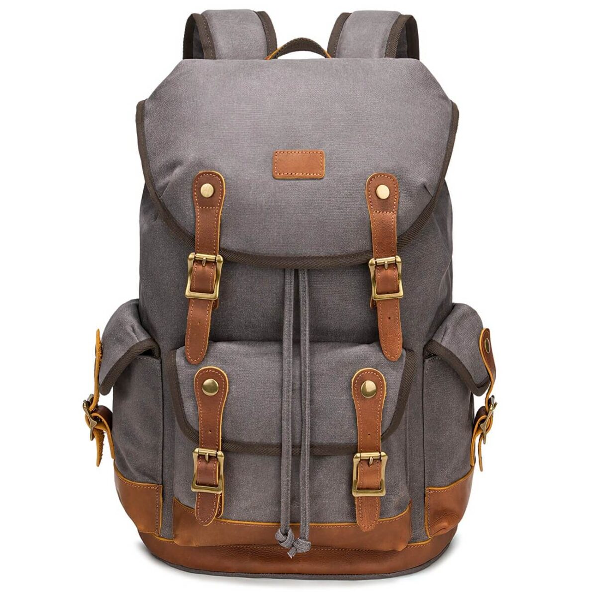 Canvas Drawstring Backpack