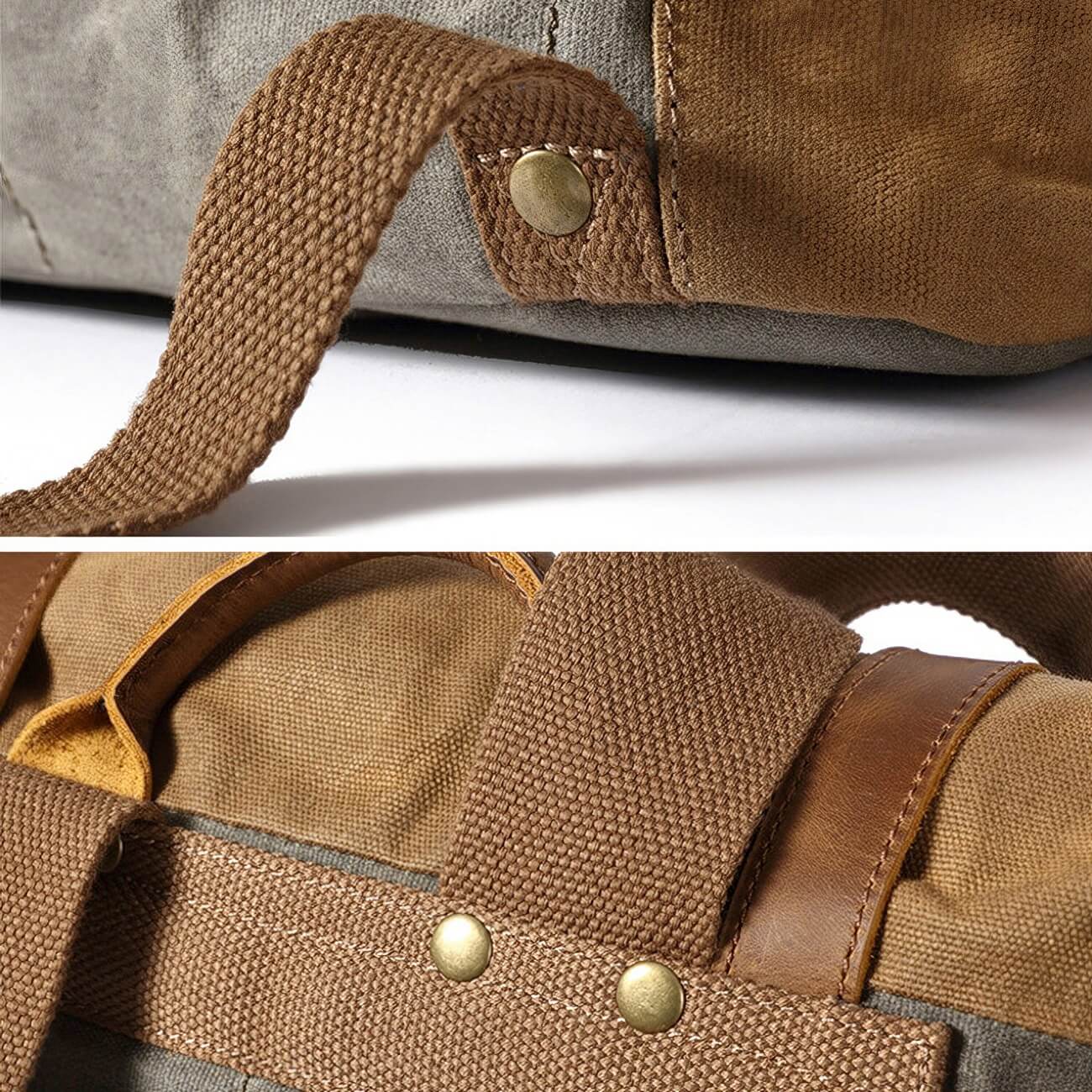 Waxed Cotton Rucksack 10