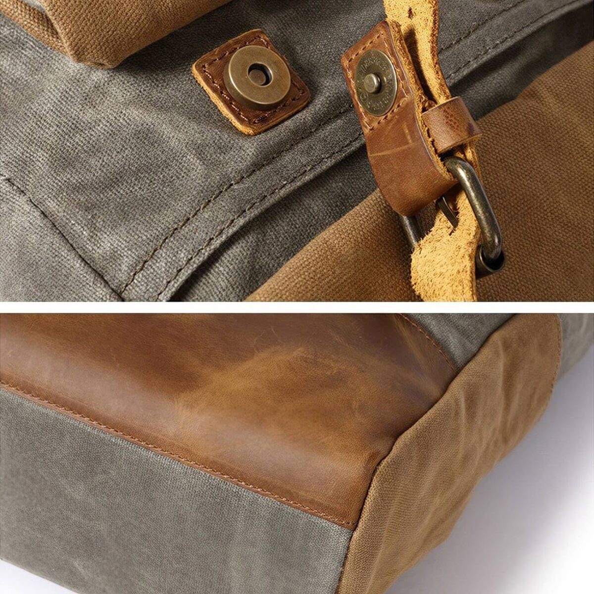 Waxed Cotton Rucksack