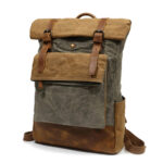Waxed Cotton Rucksack