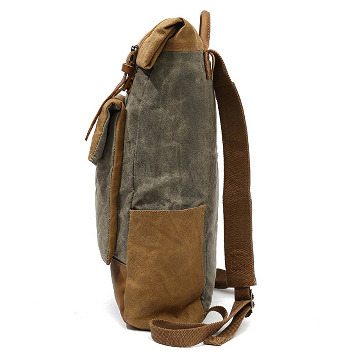 Waxed Cotton Rucksack