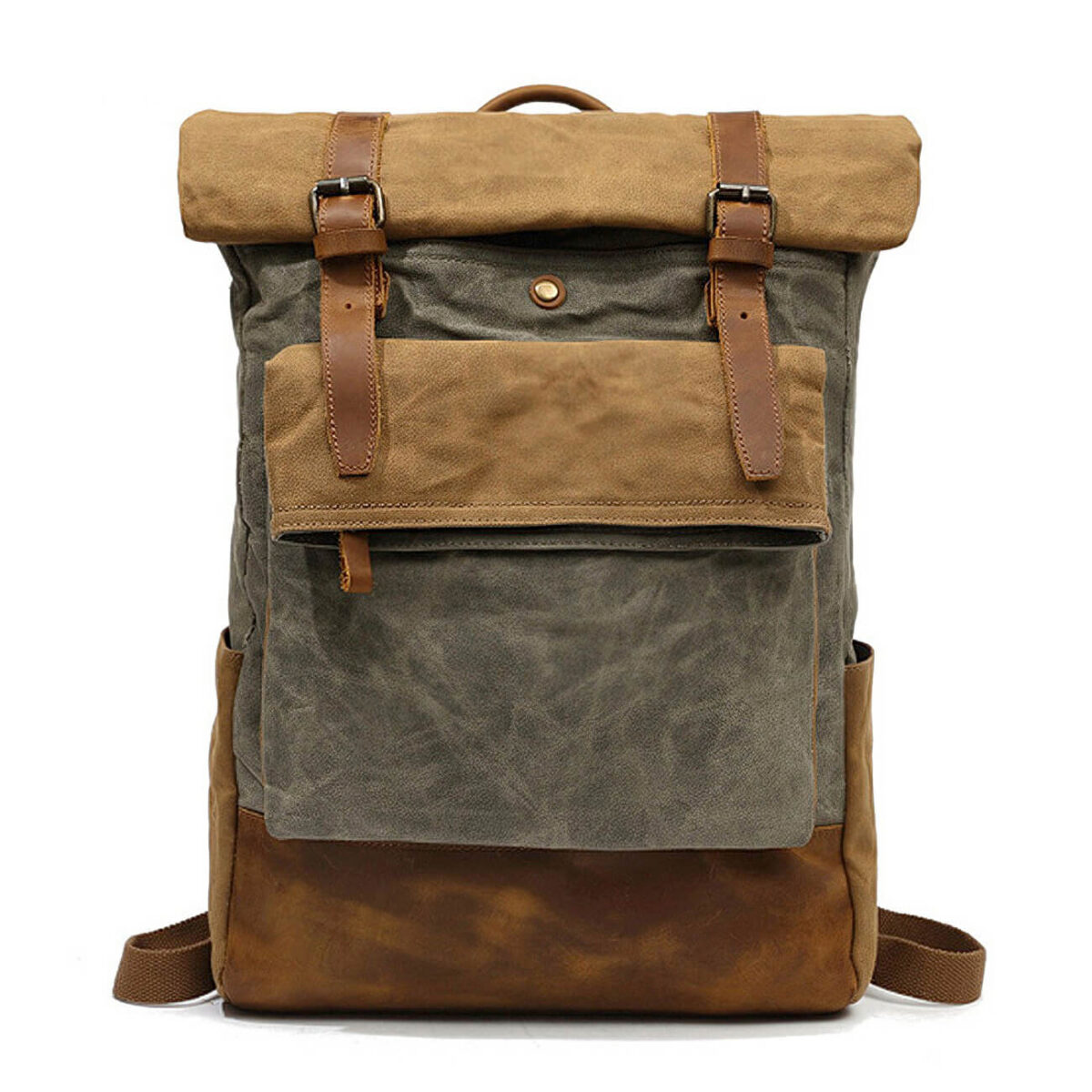 Waxed Cotton Rucksack