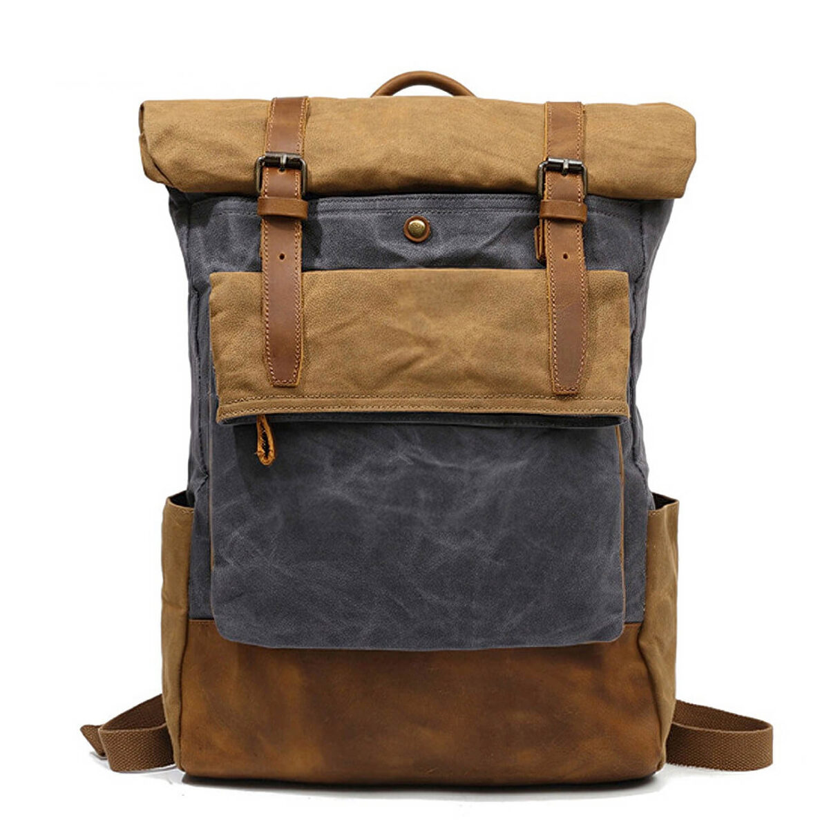 Waxed Cotton Rucksack