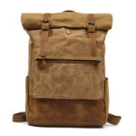 Waxed Cotton Rucksack