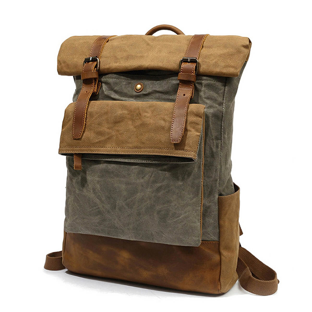 Waxed Cotton Rucksack