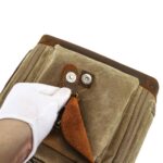 Canvas Leather Camera Backpack