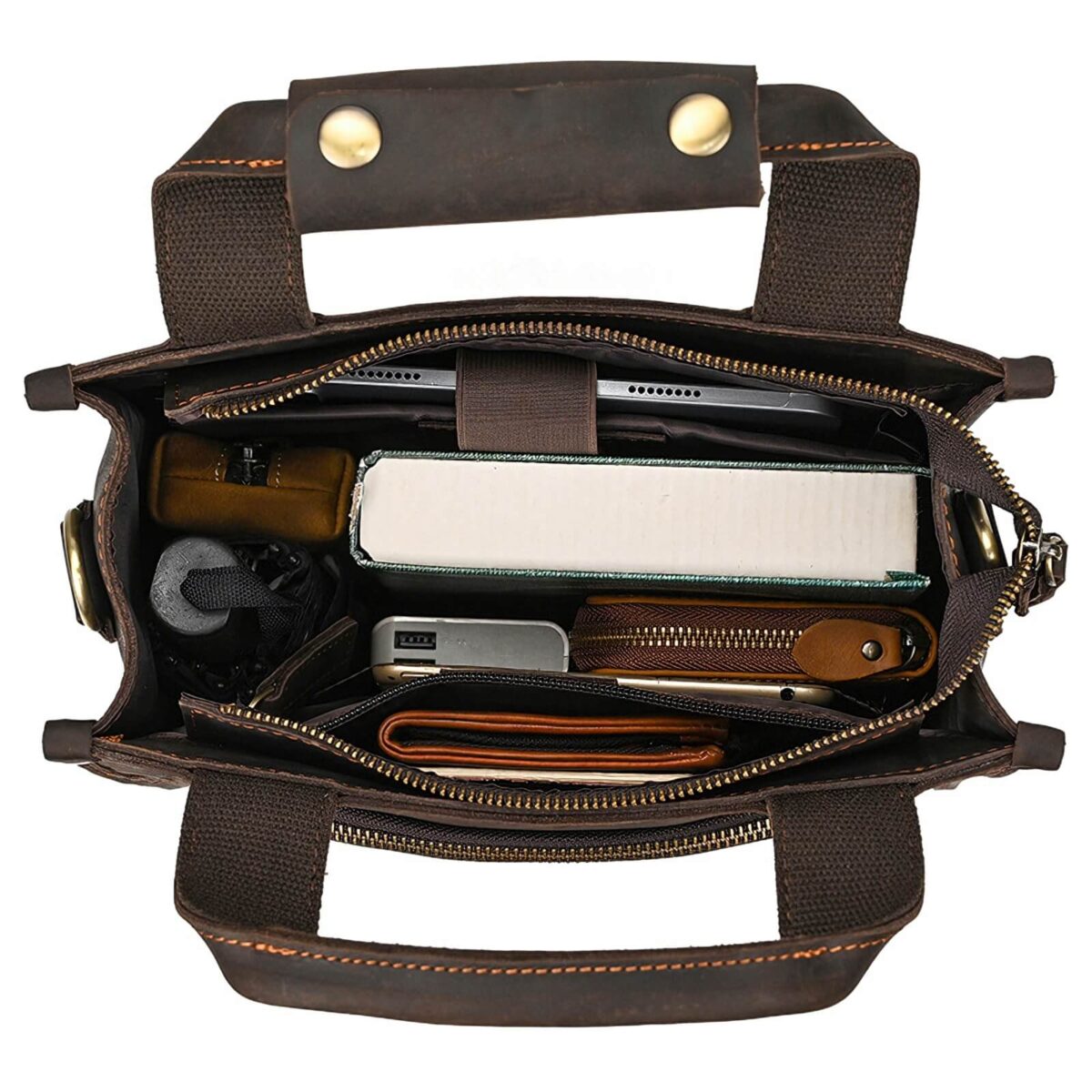 Full Grain Leather Messenger Bag