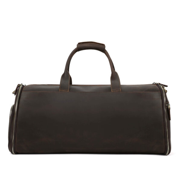 Handmade Leather Duffle Bag