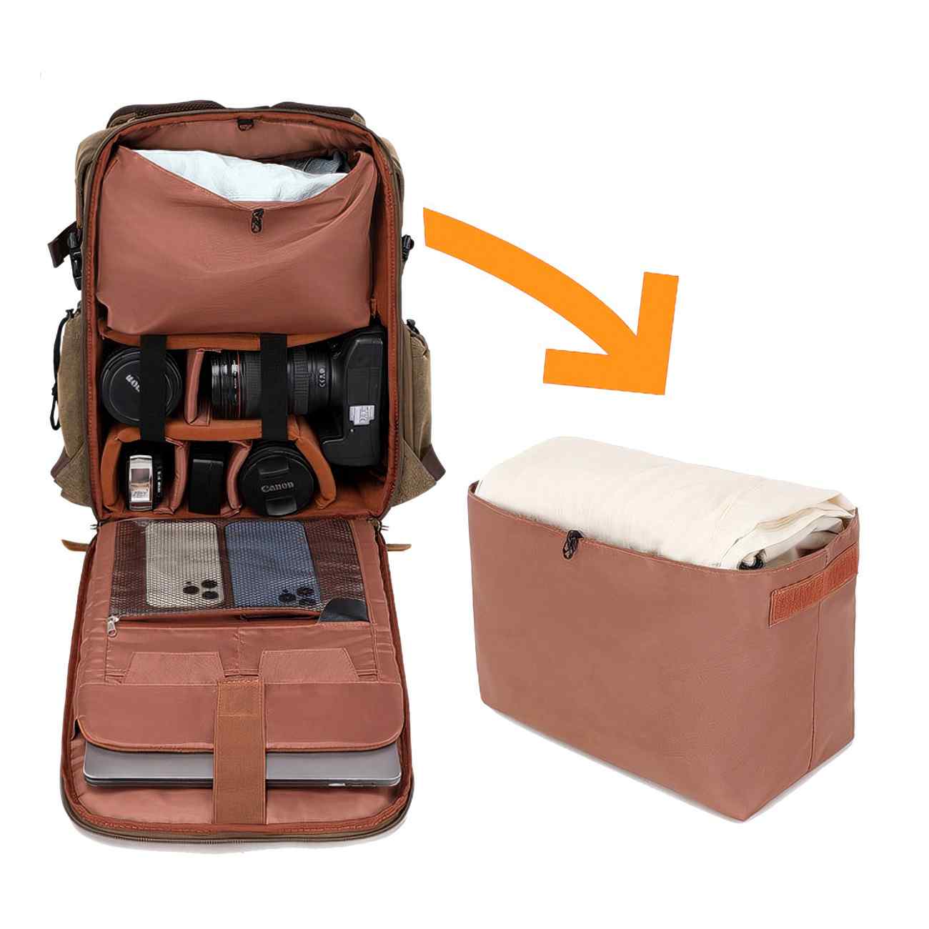 Laptop And Camera Backpack 10