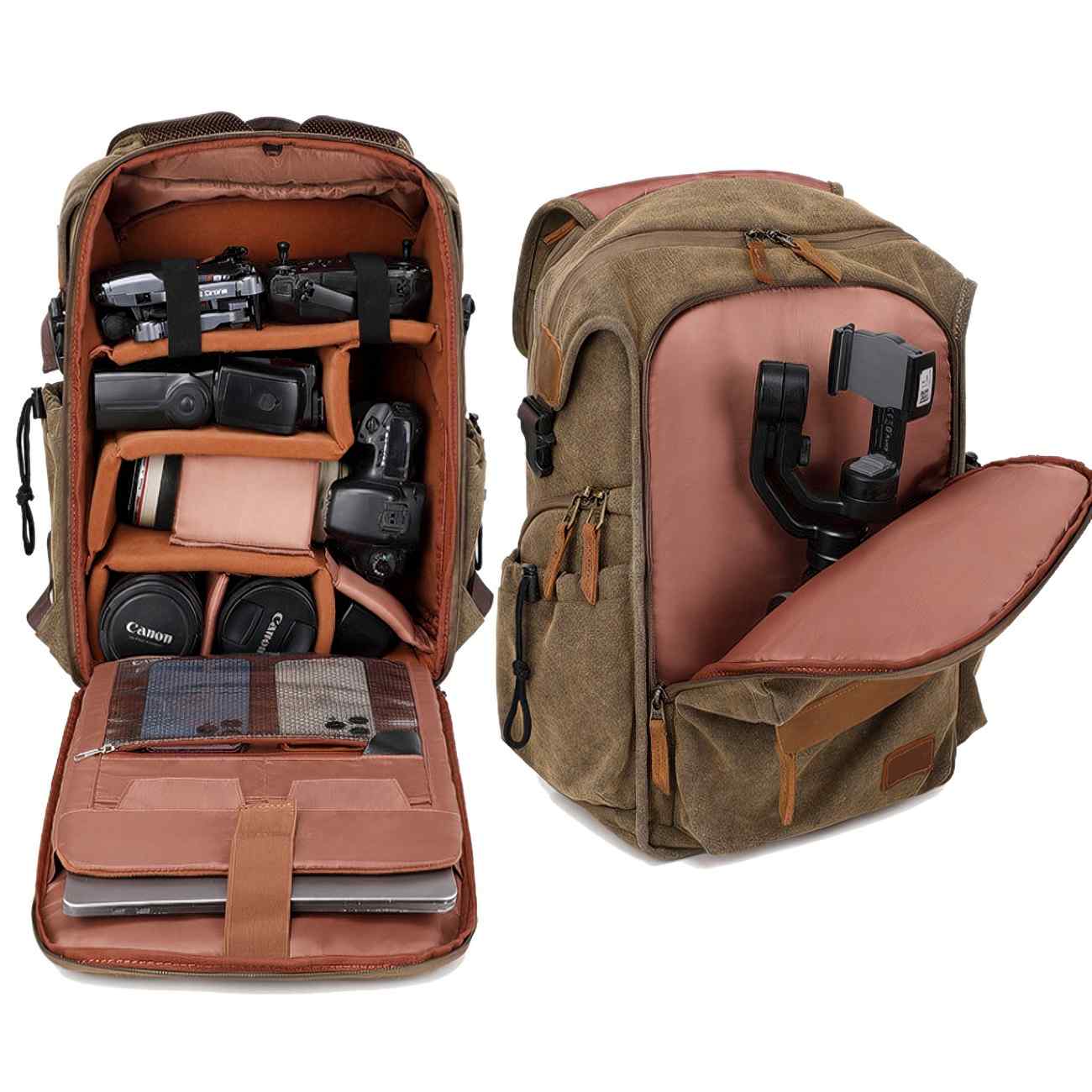 Laptop And Camera Backpack 9