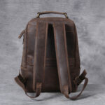 Leather Rucksack Backpack