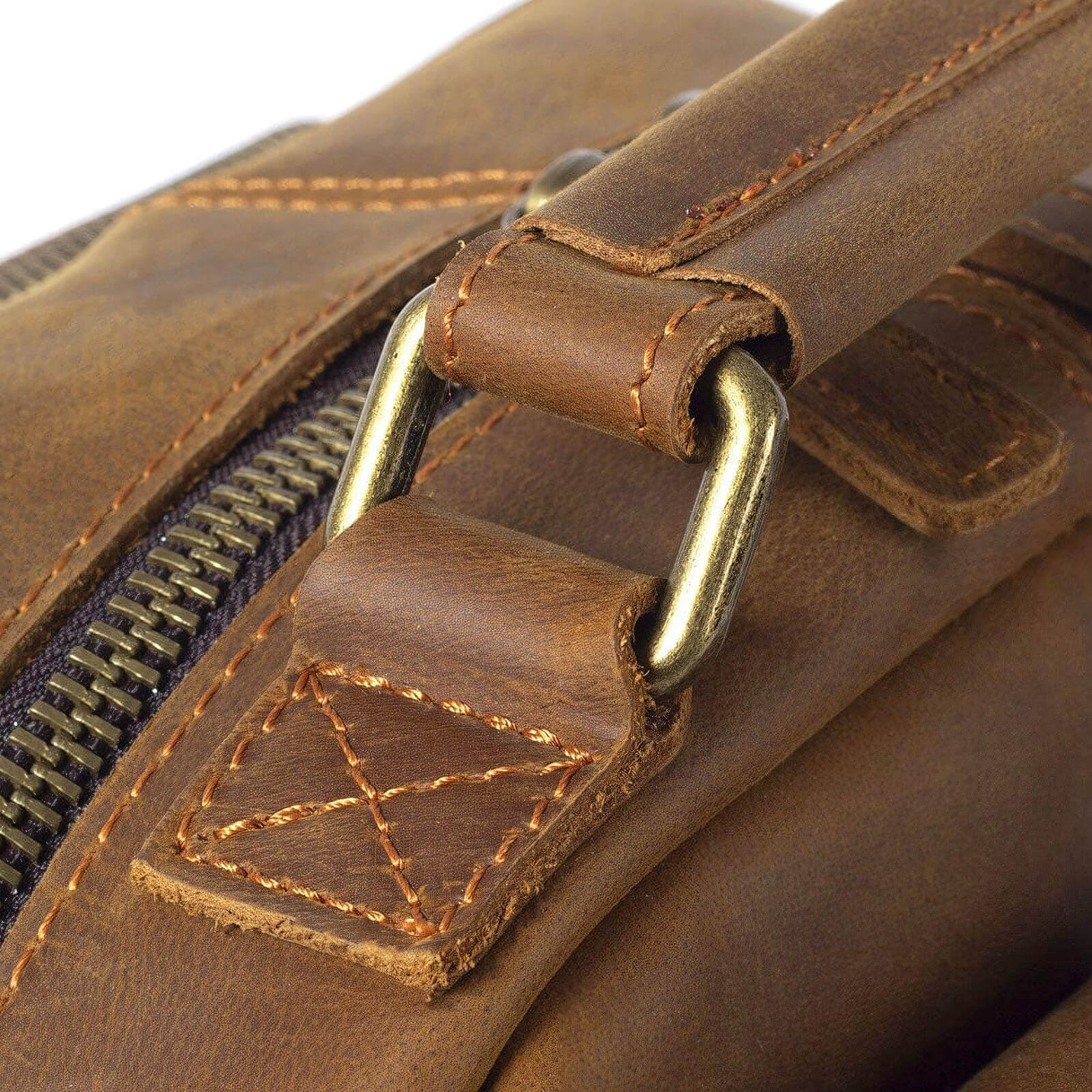 Leather Rucksack Backpack 6