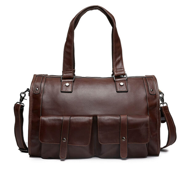 Leather Weekender Bag