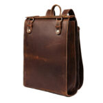 Leather Work Backpack