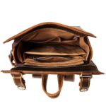 Leather Work Backpack