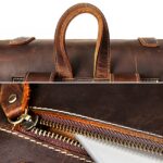 Leather Work Backpack