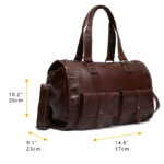 Leather Weekender Bag